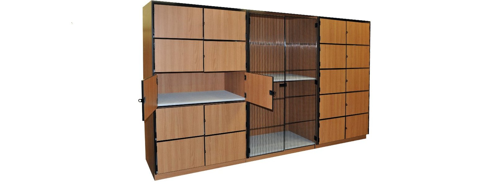Corilam Music Lock Grill and HPL Doors