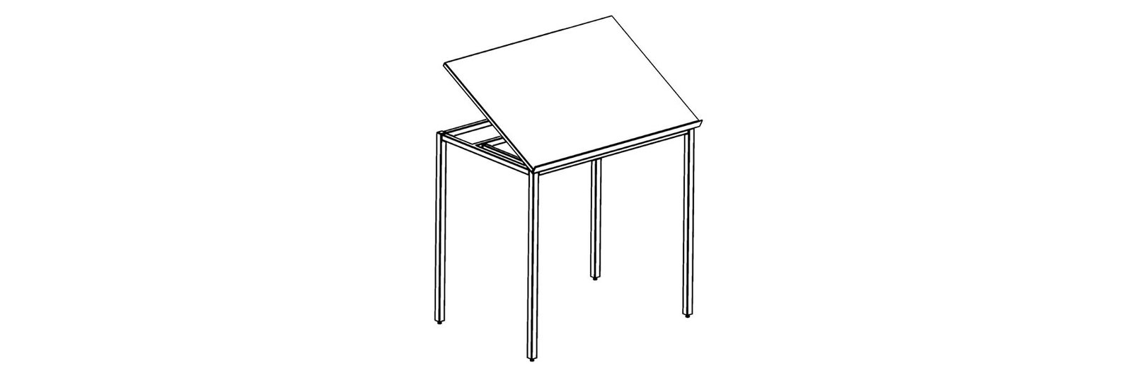 Corilam 660 Full Tilting Drafting Table