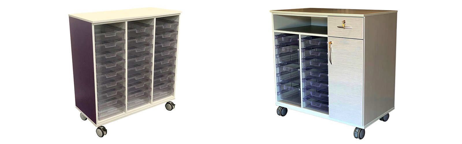 CFC Educational 720-5013 Mobile Storage Tray Units Feature