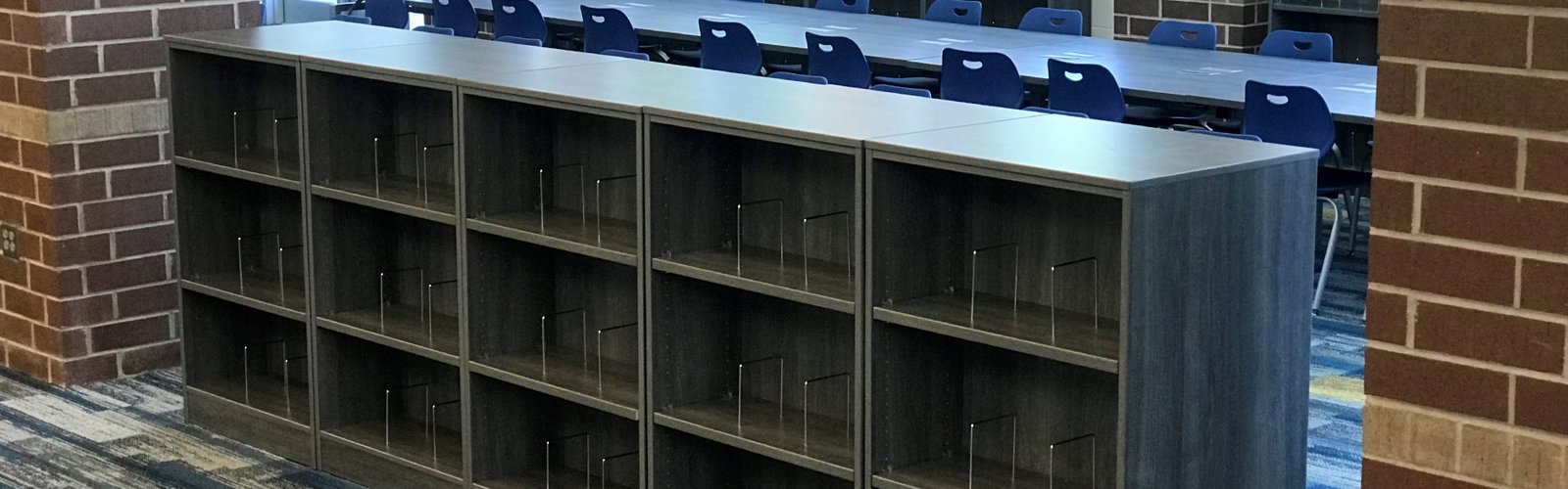 CFC Educational Double Sided Bookcase