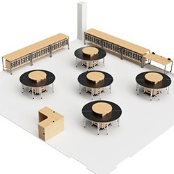 CFC Educational Room Design Rendering CFC Educational Room Design Rendering