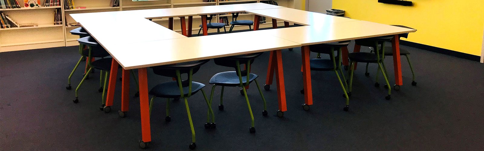 Corilam Library Furniture Feature