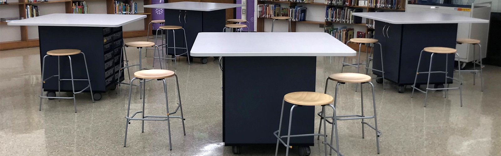 Corilam Library Mobile Storage Furniture