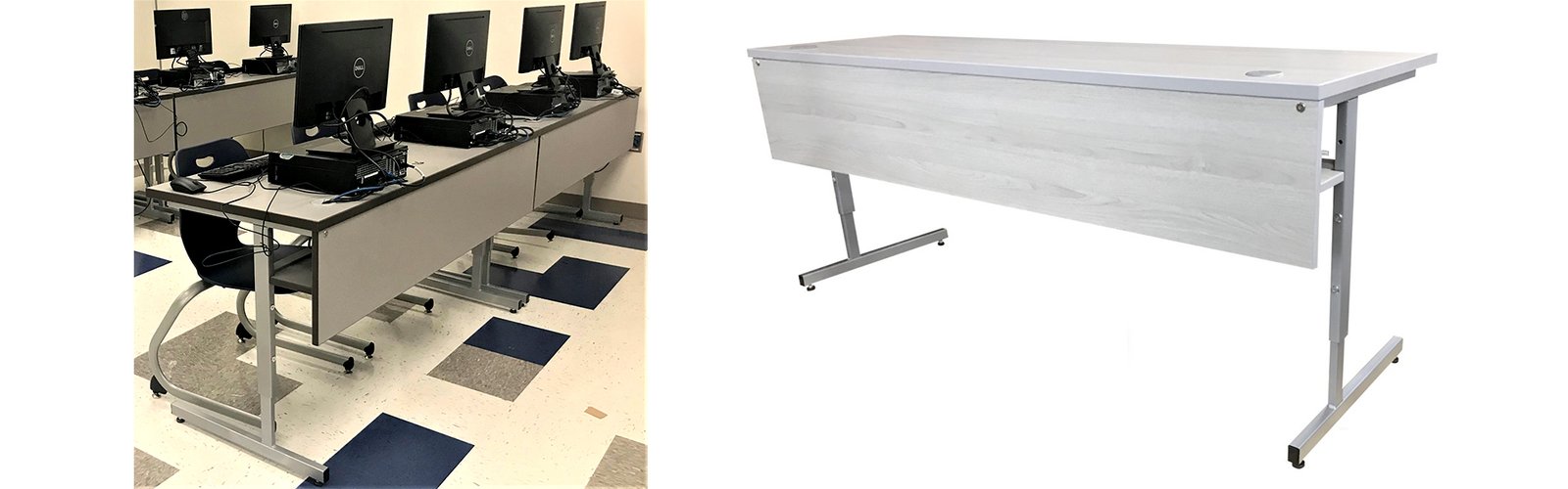 CFC Educational 527A Steel Base Table Feature