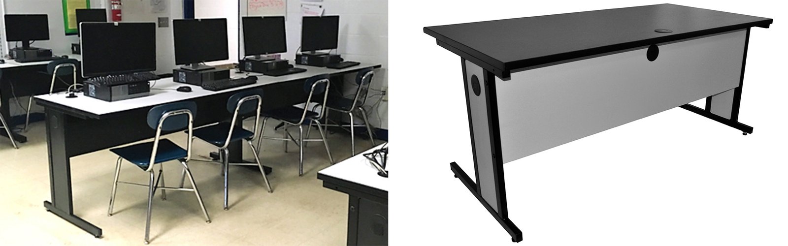 CFC Educational 8000 Computer Table Feature