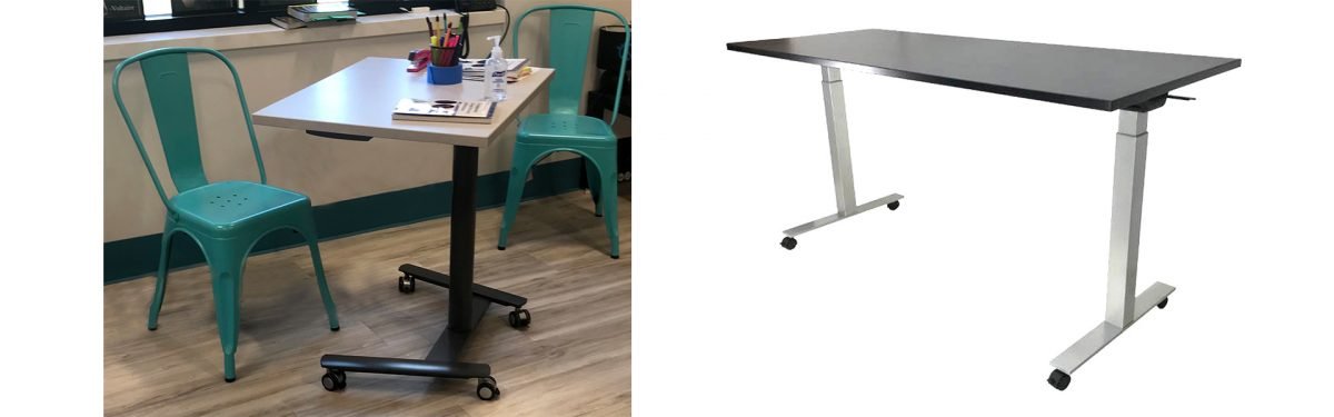 CFC Educational Adjustable Height Tables Feature