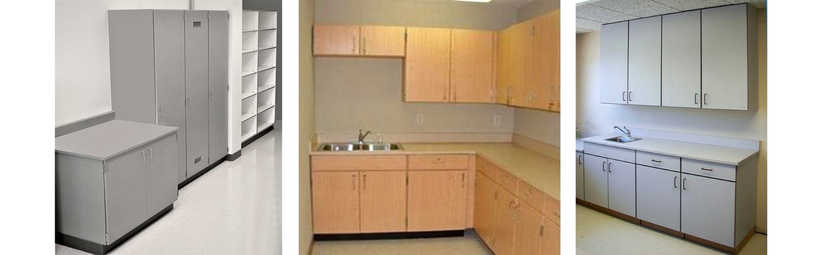 CFC Educational Base and Wall Cabinets Casegoods